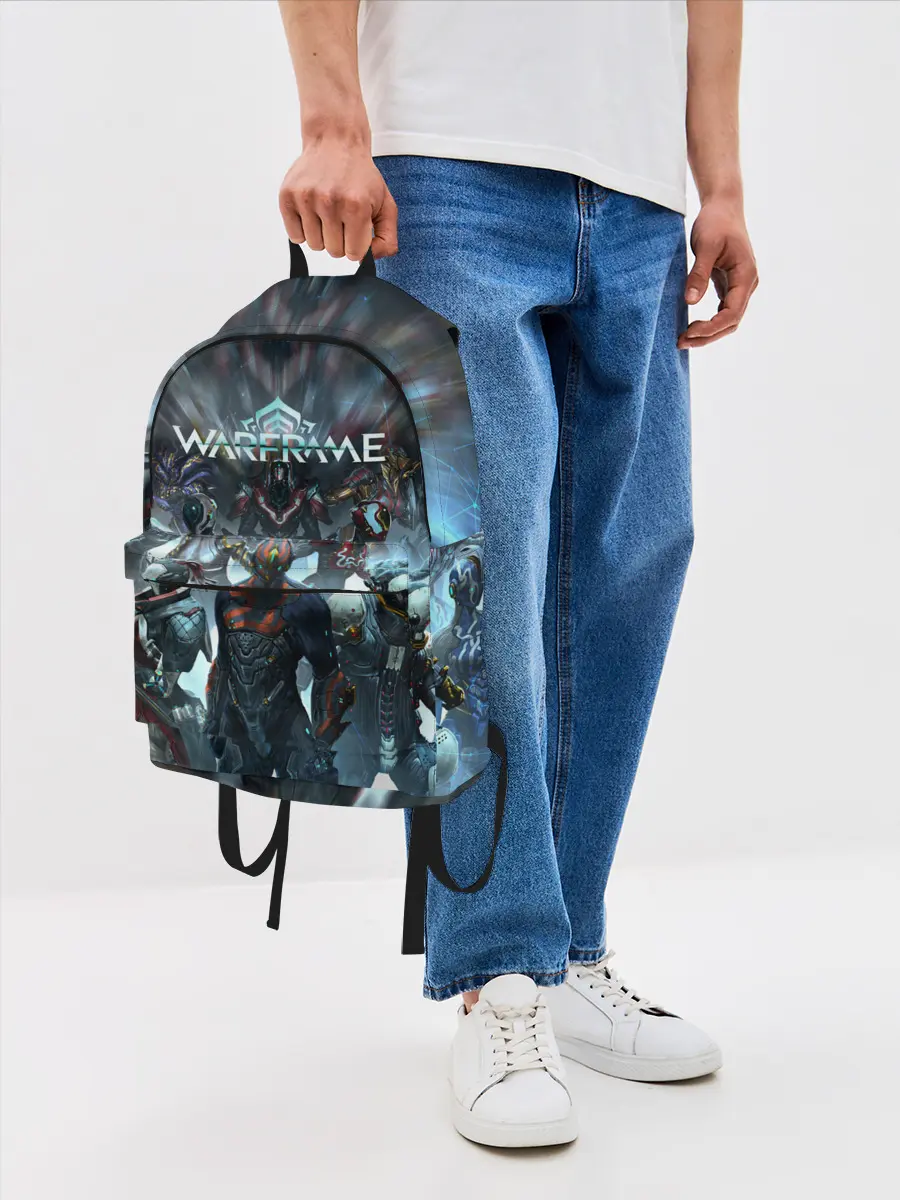 Рюкзак джинсовый / WARFRAME | ВАРФРЕЙМ