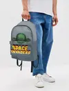 Рюкзак джинсовый / Space Invaders | Old game