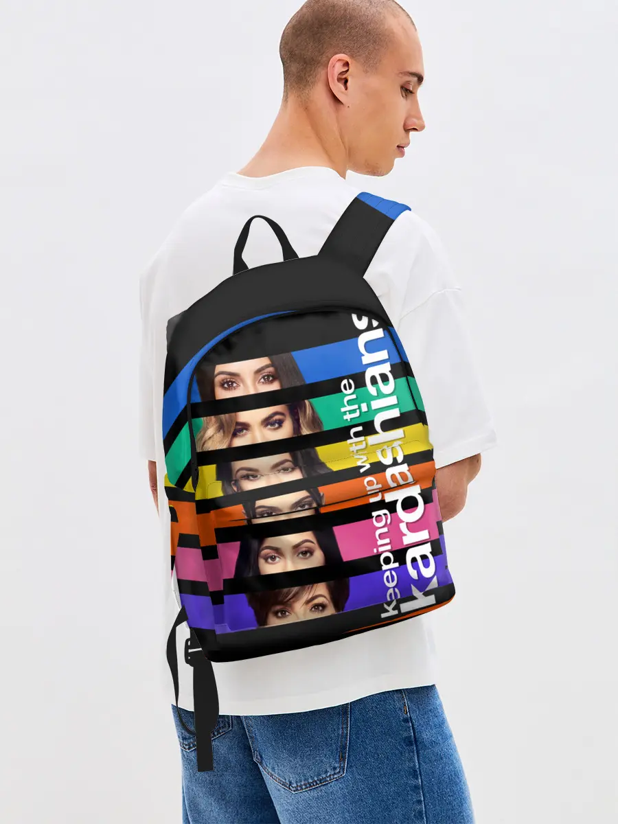 Рюкзак джинсовый / Семейство Кардашьян