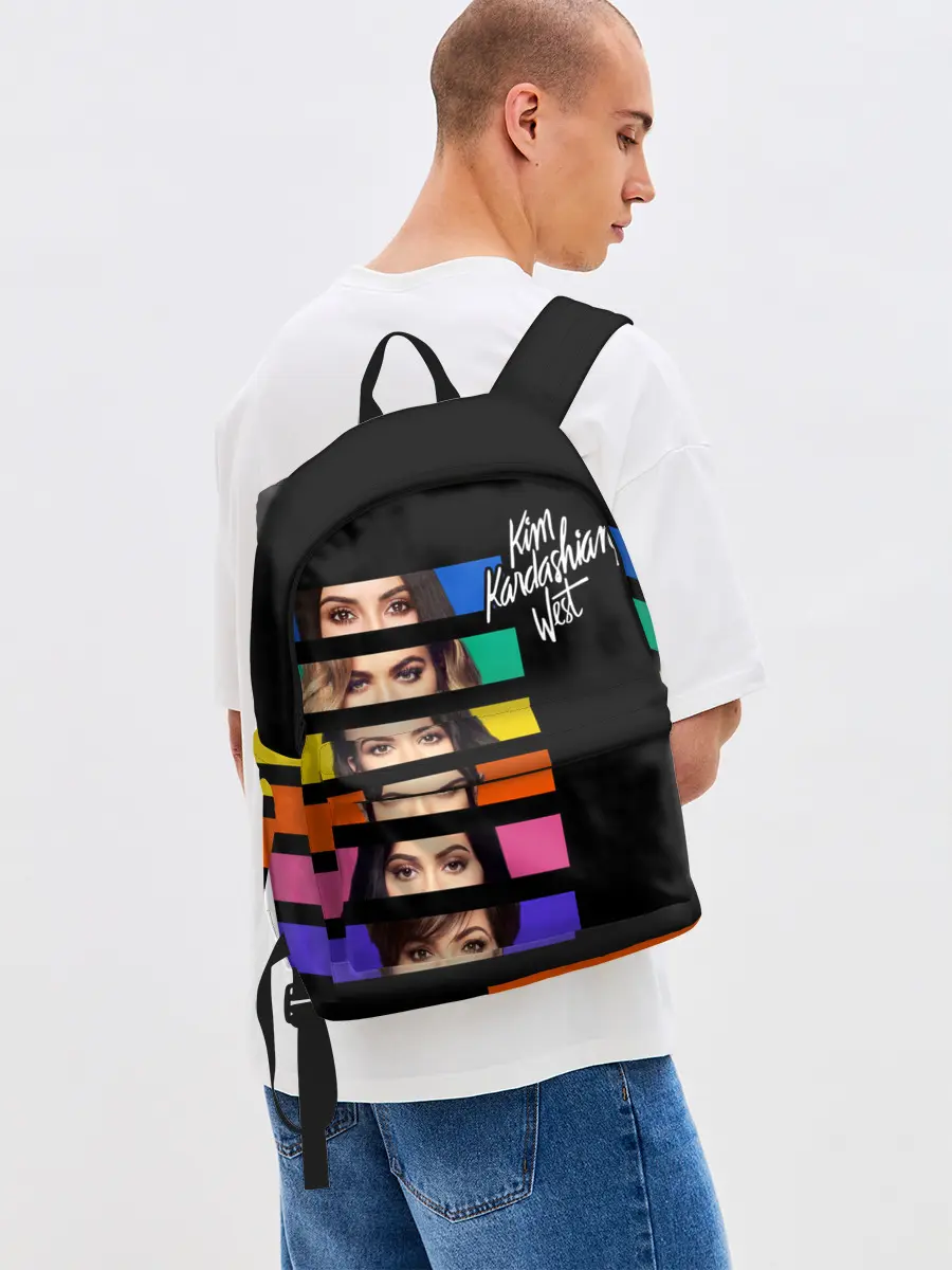 Рюкзак джинсовый / Семейство Кардашьян