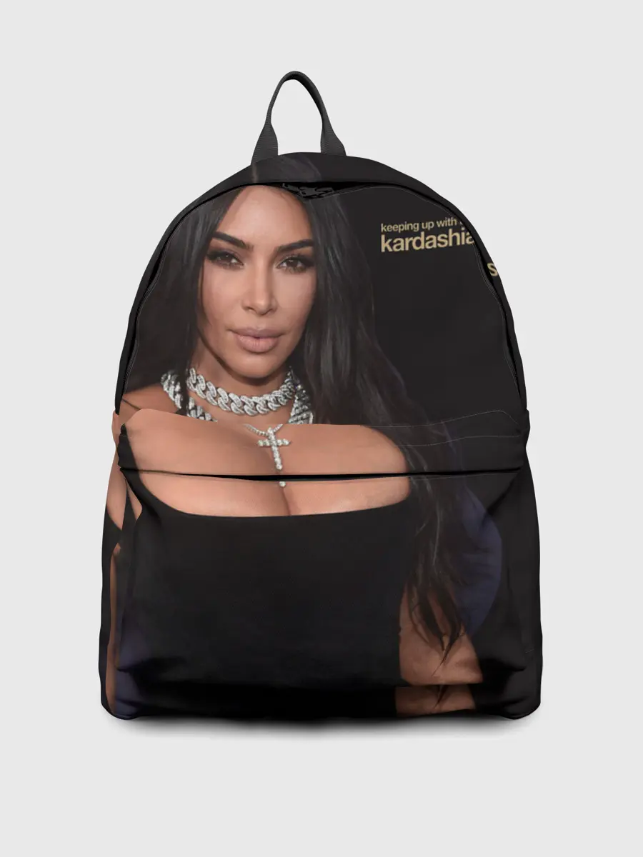 Рюкзак джинсовый / Ким Кардашьян