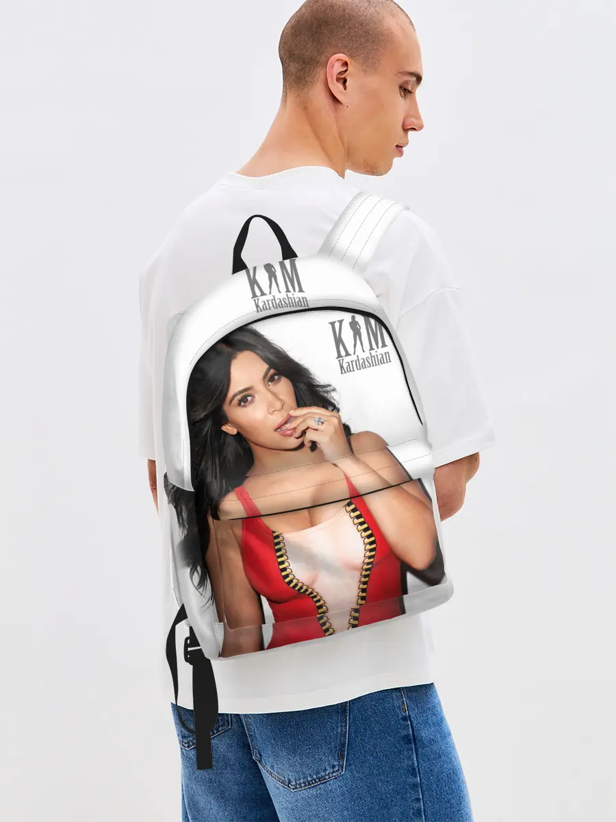 Рюкзак джинсовый / Ким Кардашьян