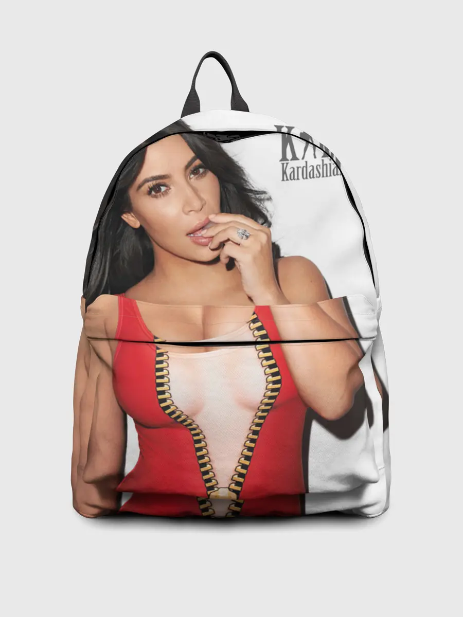 Рюкзак джинсовый / Ким Кардашьян