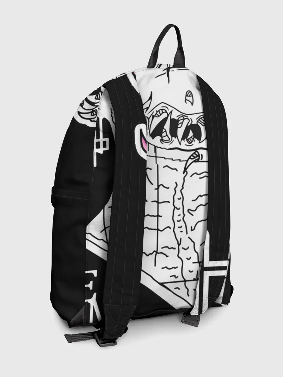 Рюкзак джинсовый / DEMON HELLTREST