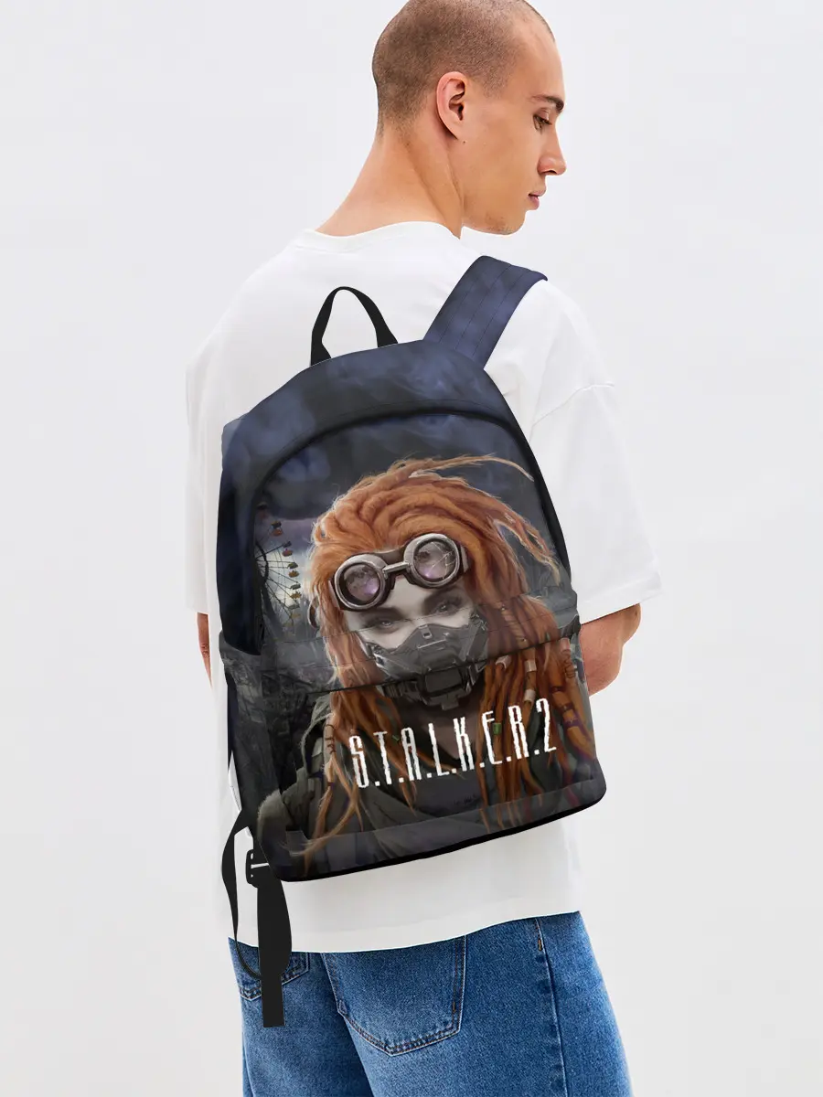 Рюкзак джинсовый / S.T.A.L.K.E.R. | С.Т.А.Л.К.Е.Р 2