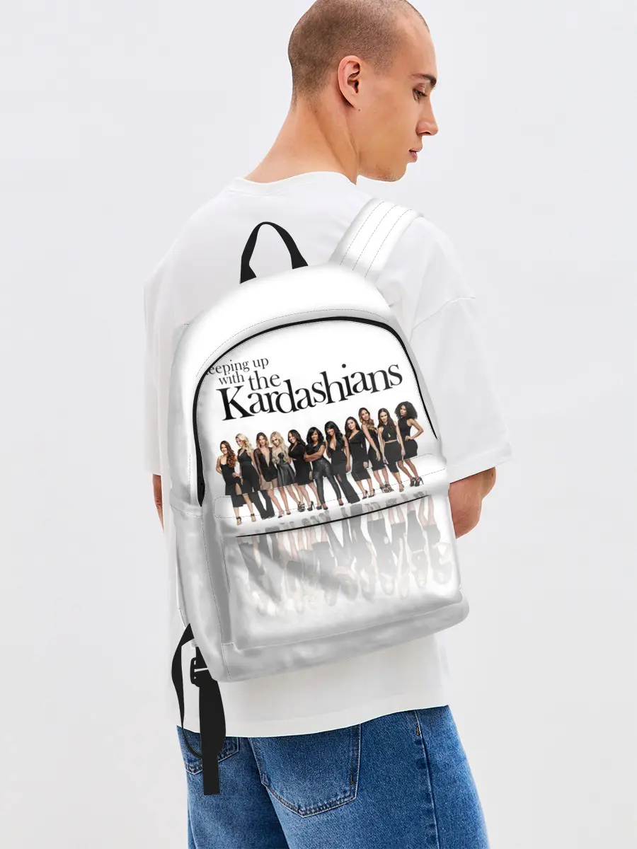 Рюкзак джинсовый / Сестры Дженнер и Кардашьян