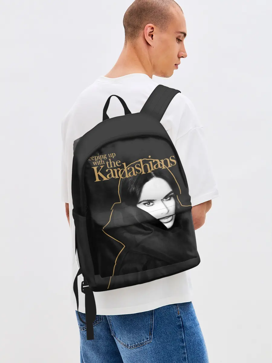 Рюкзак джинсовый / Ким Кардашьян