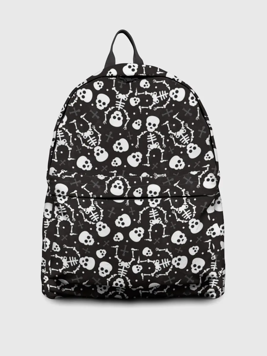 Рюкзак джинсовый / Скелеты