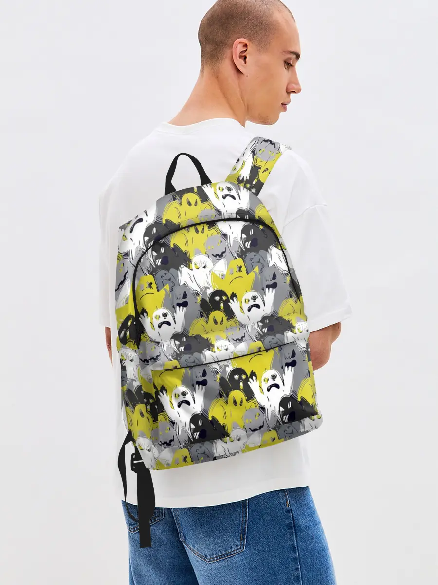 Рюкзак джинсовый / Привидения