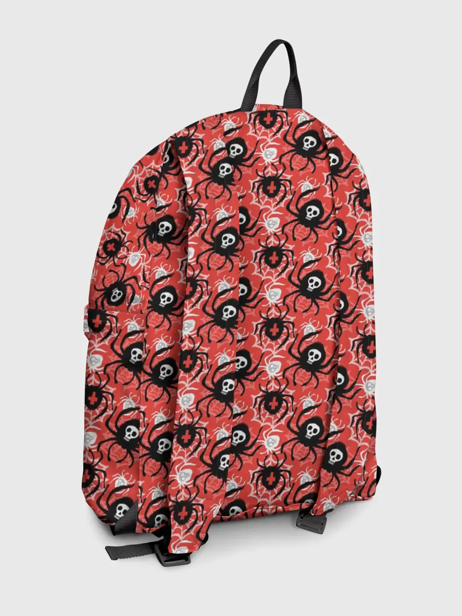 Рюкзак джинсовый / Пауки