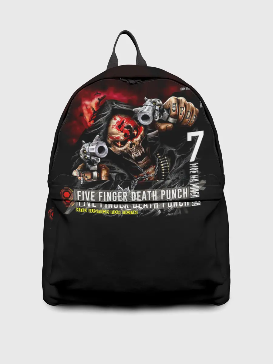 Рюкзак джинсовый / Five Finger Death Punch | 5FDP