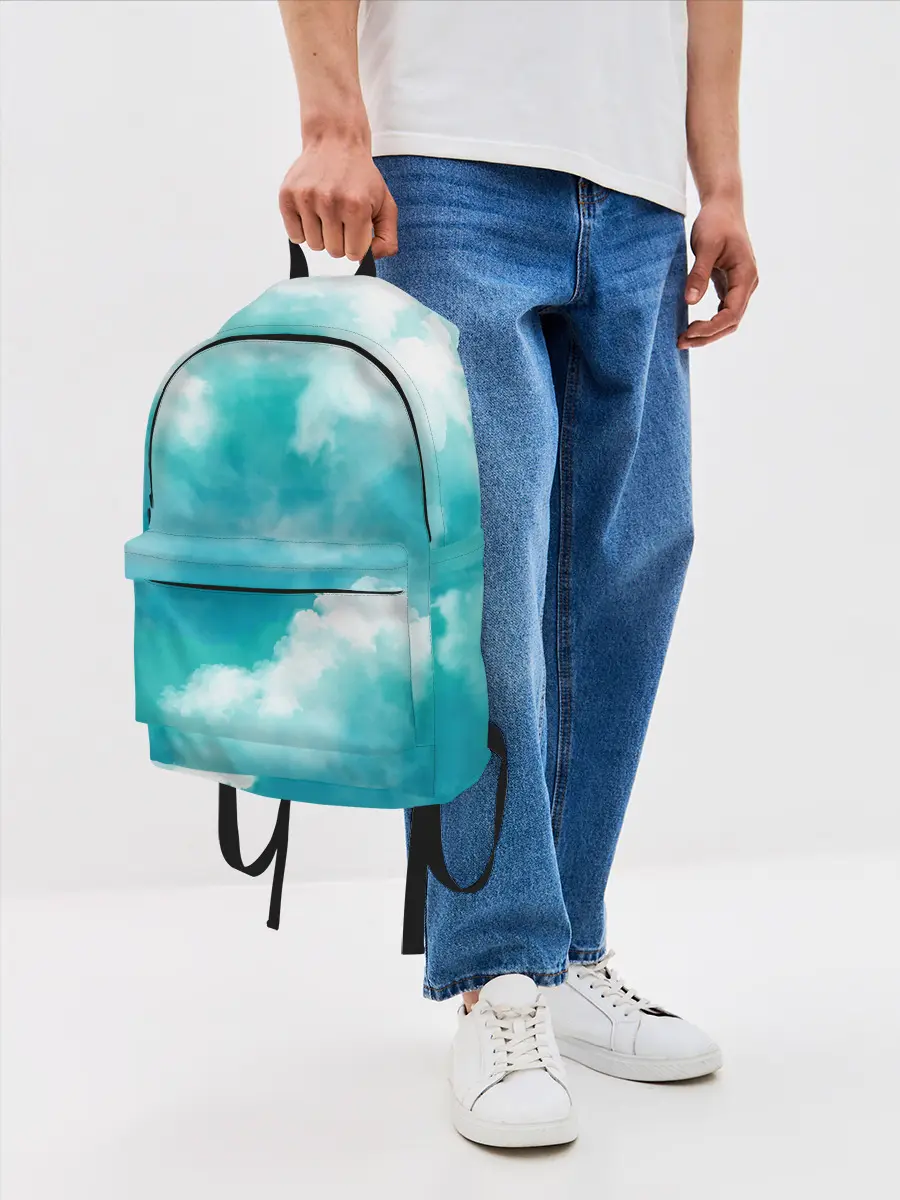 Рюкзак джинсовый / Голубое Небо | Blue Sky