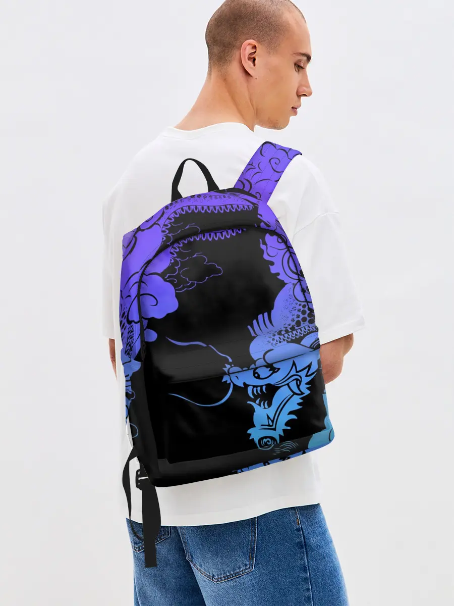 Рюкзак джинсовый / Дракон | Dragon