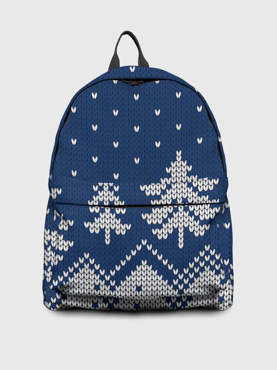 Рюкзак джинсовый / Зимняя ночь