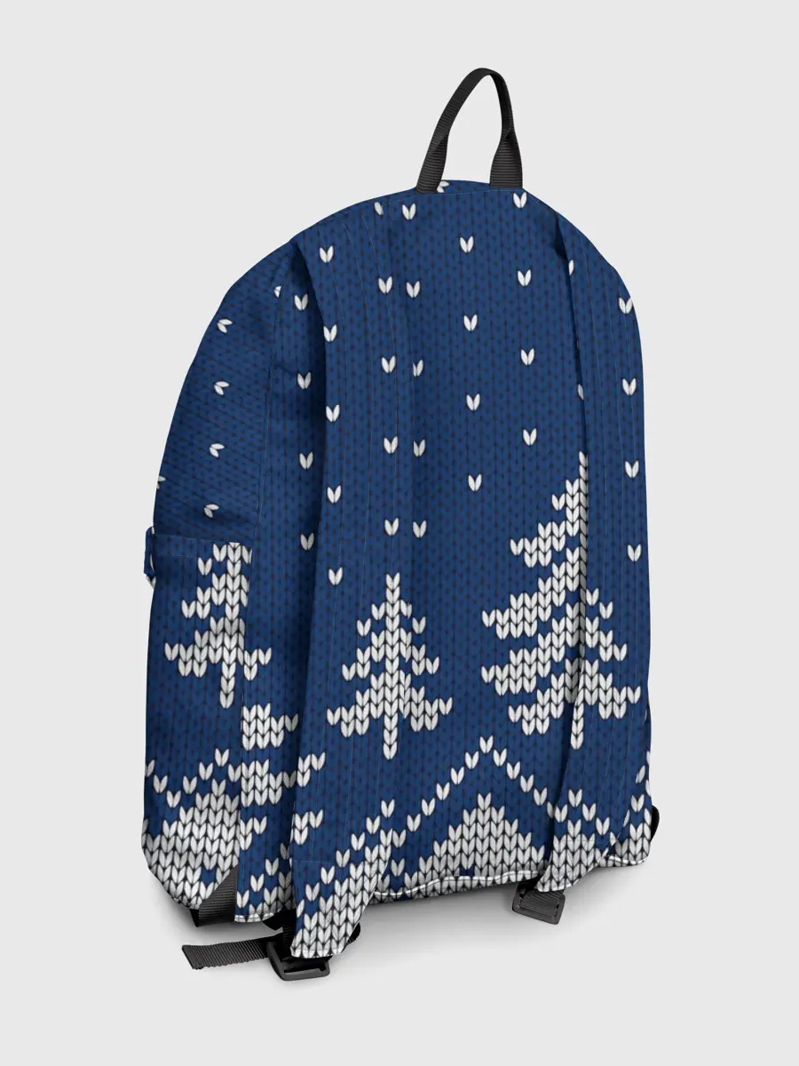 Рюкзак джинсовый / Зимняя ночь