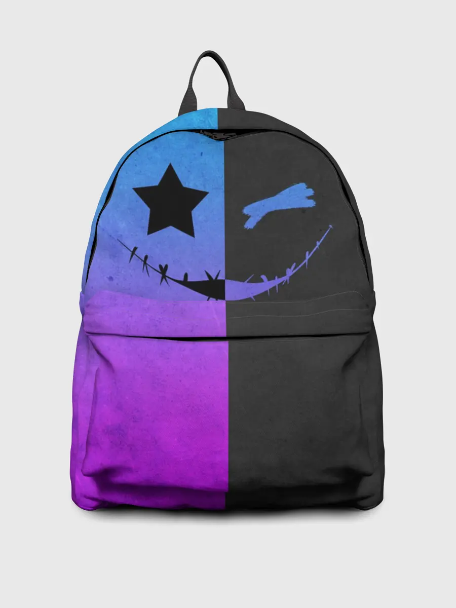 Рюкзак джинсовый / Gradient emoji