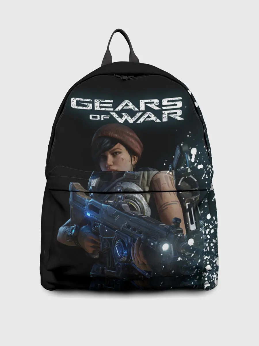 Рюкзак джинсовый / GEARS OF WAR | ШЕСТЕРЕНКИ