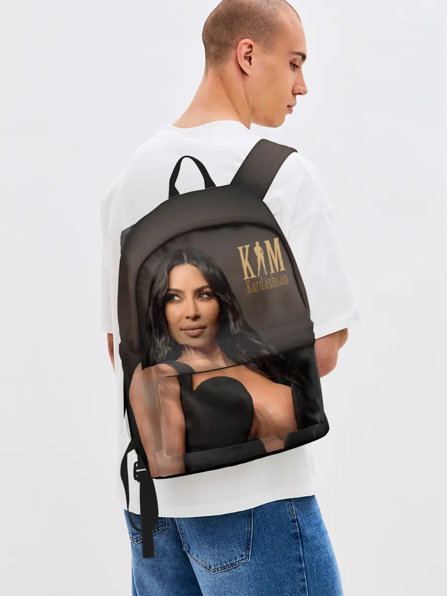 Рюкзак джинсовый / Ким Кардашьян