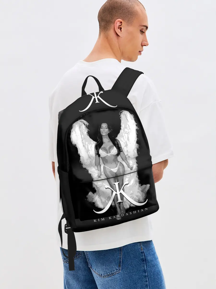 Рюкзак джинсовый / Ким Кардашьян