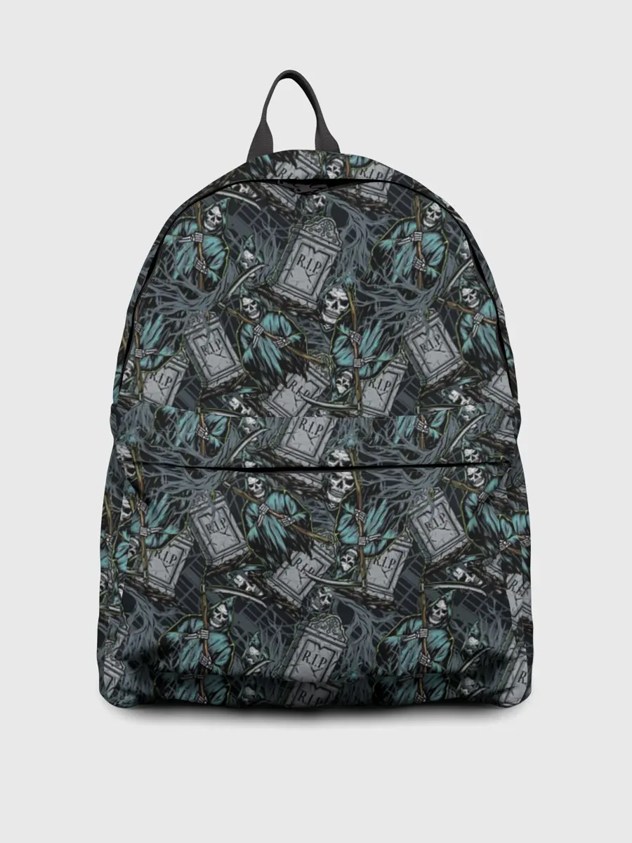 Рюкзак джинсовый / Смерть с Косой