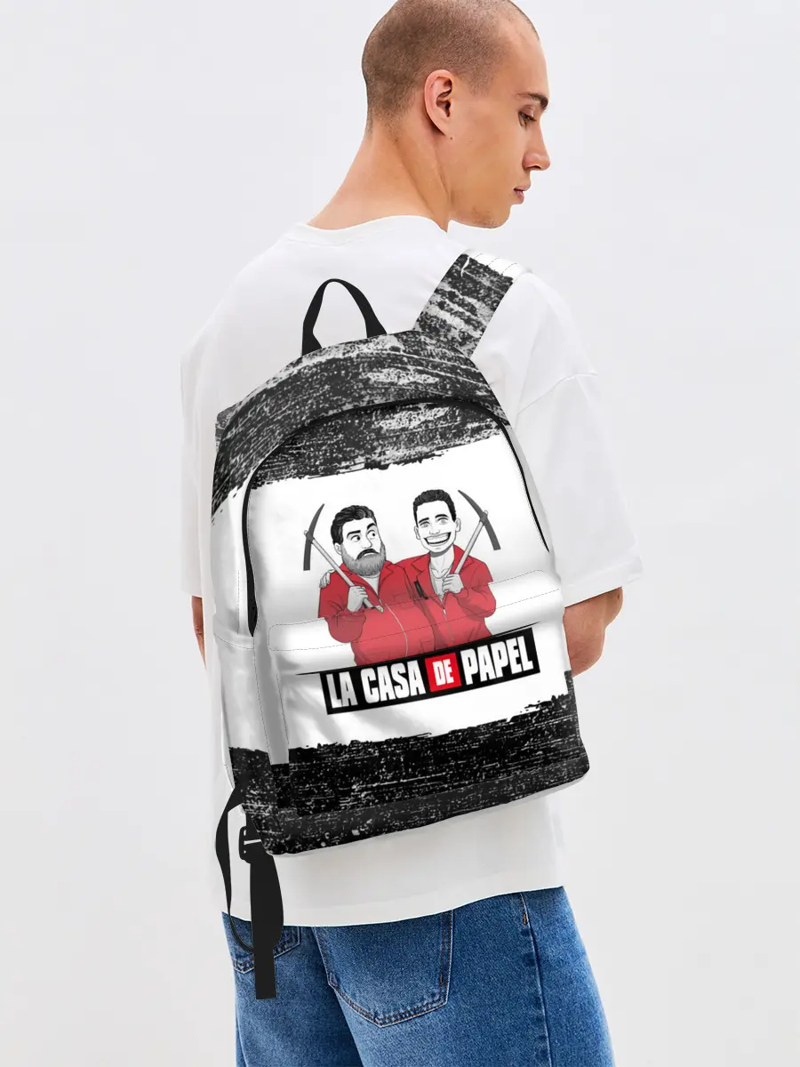 Рюкзак джинсовый / Moscow | Rio | La Casa de Papel