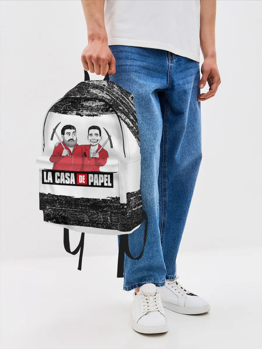 Рюкзак джинсовый / Moscow | Rio | La Casa de Papel