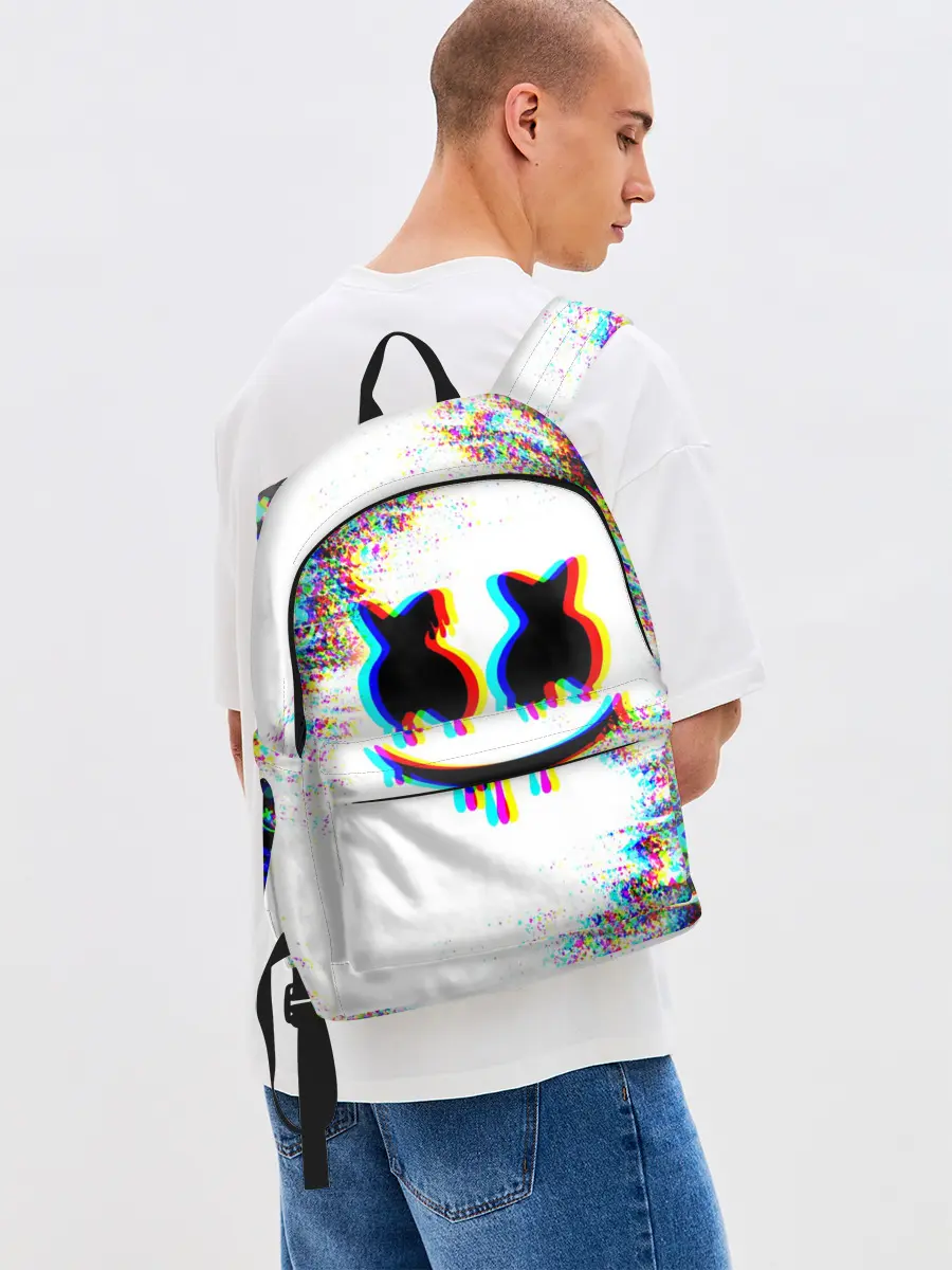 Рюкзак джинсовый / MARSHMELLOW GLITCH