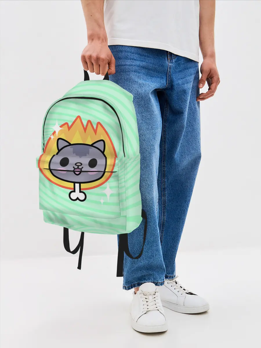 Рюкзак джинсовый / Toca Boca Cat