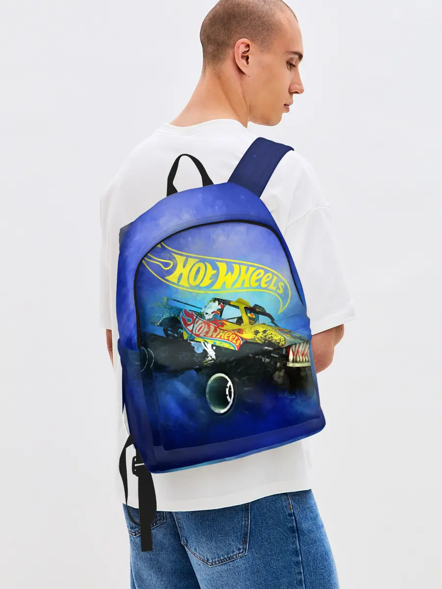 Рюкзак джинсовый / Hot Wheels. Хот Вилс