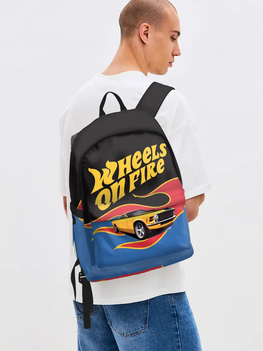 Рюкзак джинсовый / Hot Wheels. Хот Вилс