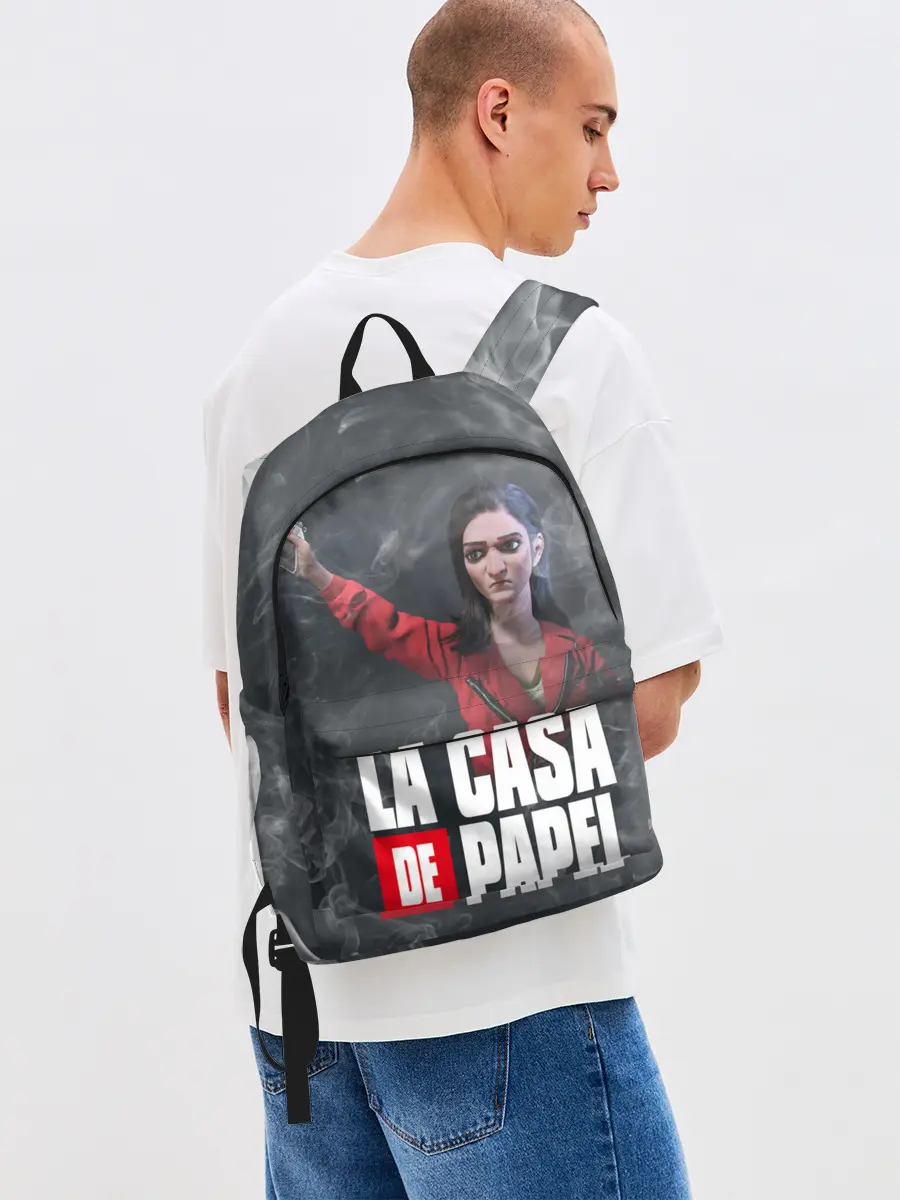 Рюкзак джинсовый / Бумажный дом | Найроби