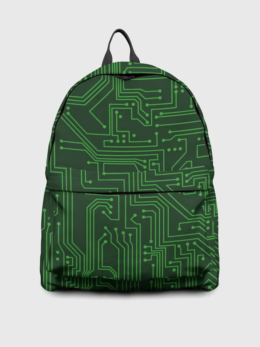 Рюкзак джинсовый / Печатная плата