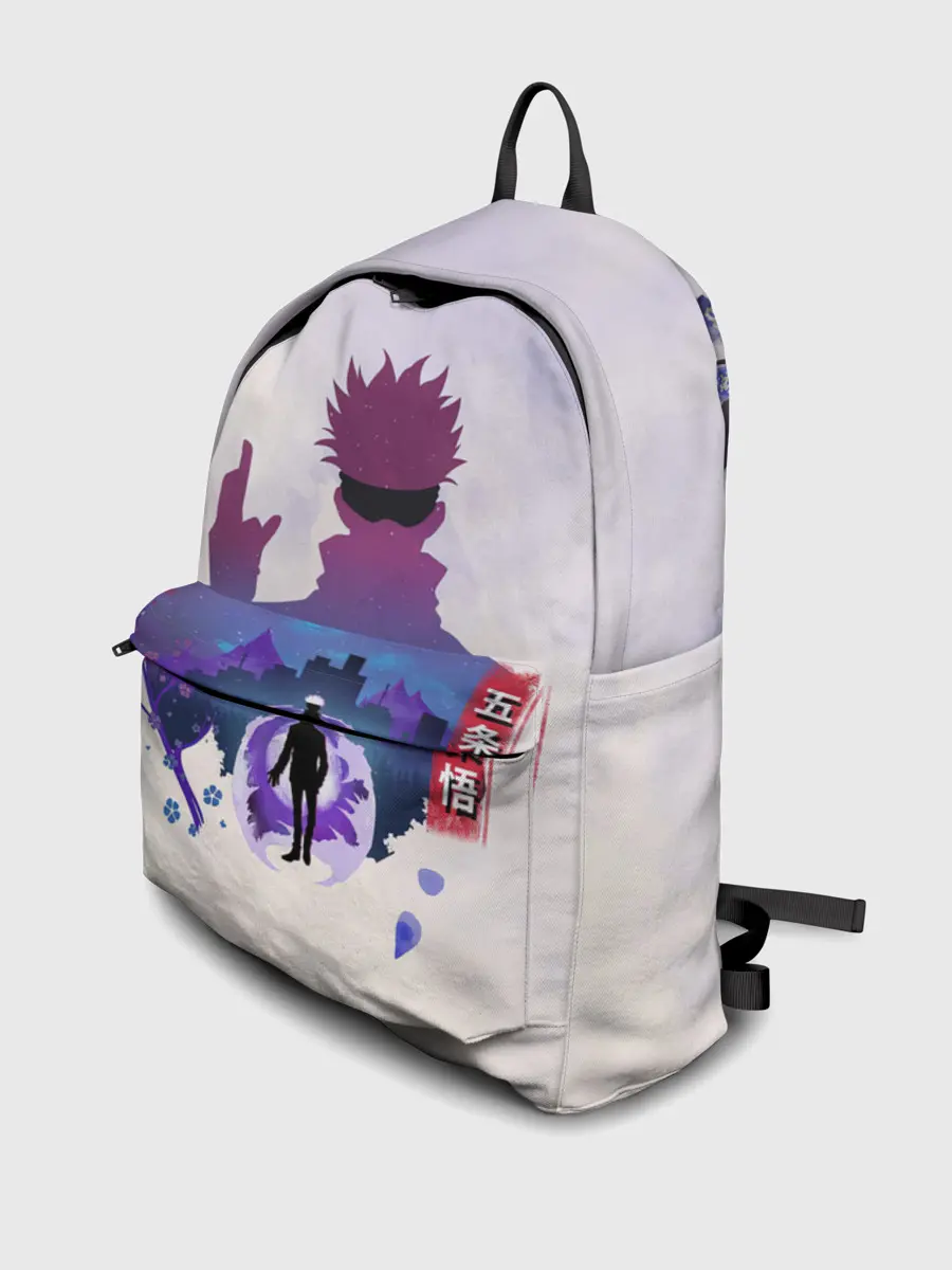 Рюкзак джинсовый / Годжо Сатору Магическая битва