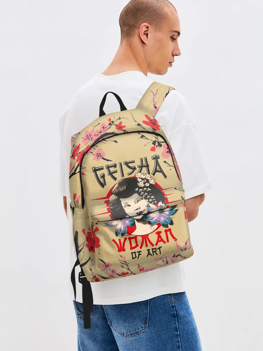 Рюкзак джинсовый / Гейша | Geisha