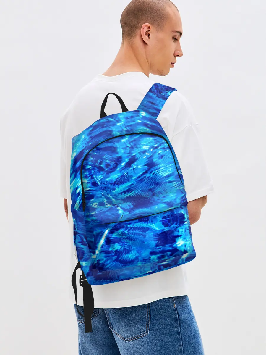 Рюкзак джинсовый / Голубая Вода