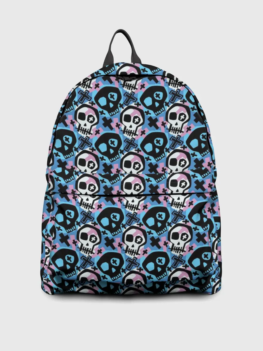 Рюкзак джинсовый / Хэллоуин