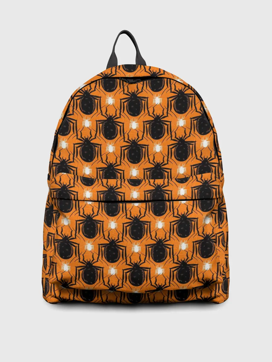 Рюкзак джинсовый / Пауки