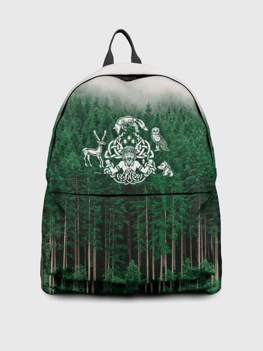 Рюкзак джинсовый / ВАНАХЕЙМ | РУНЫ | RUNES