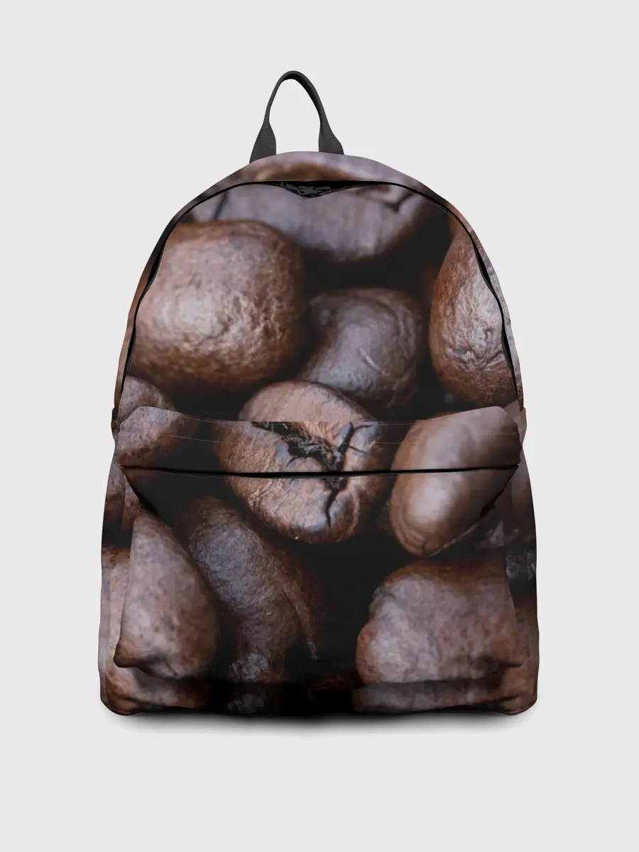 Рюкзак джинсовый / Кофейные зёрна