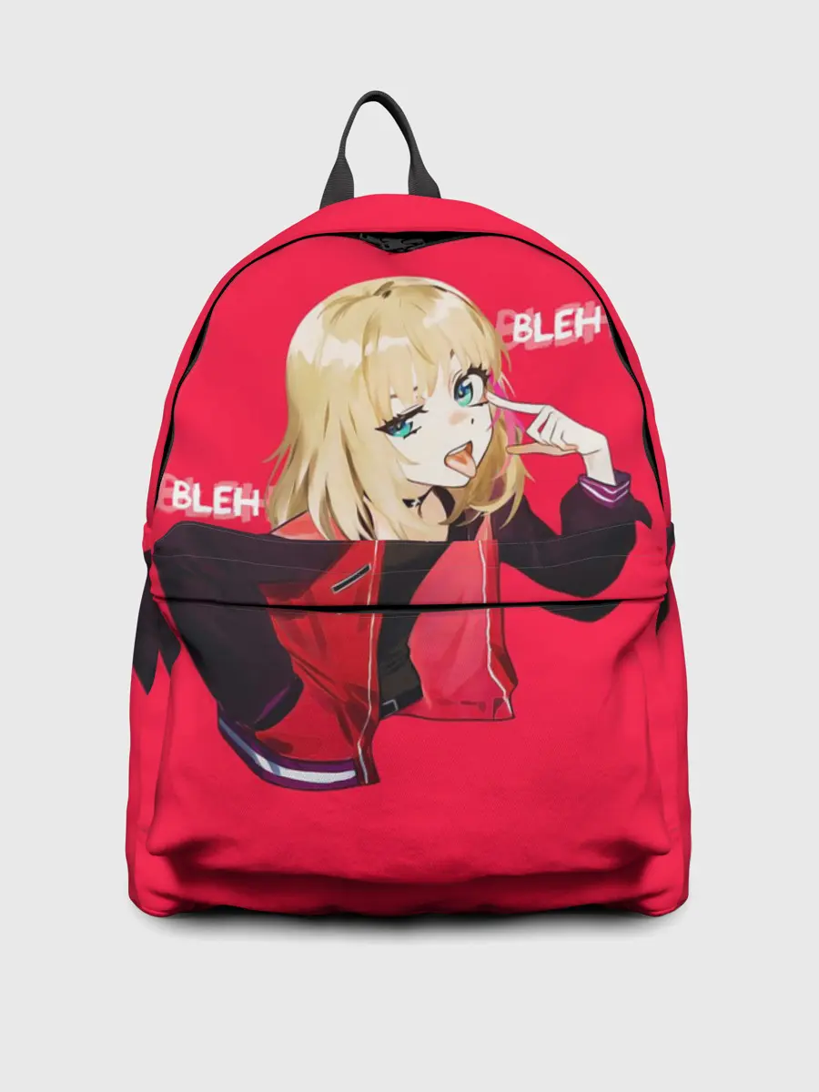 Рюкзак джинсовый / Kawai Rika. Bleh