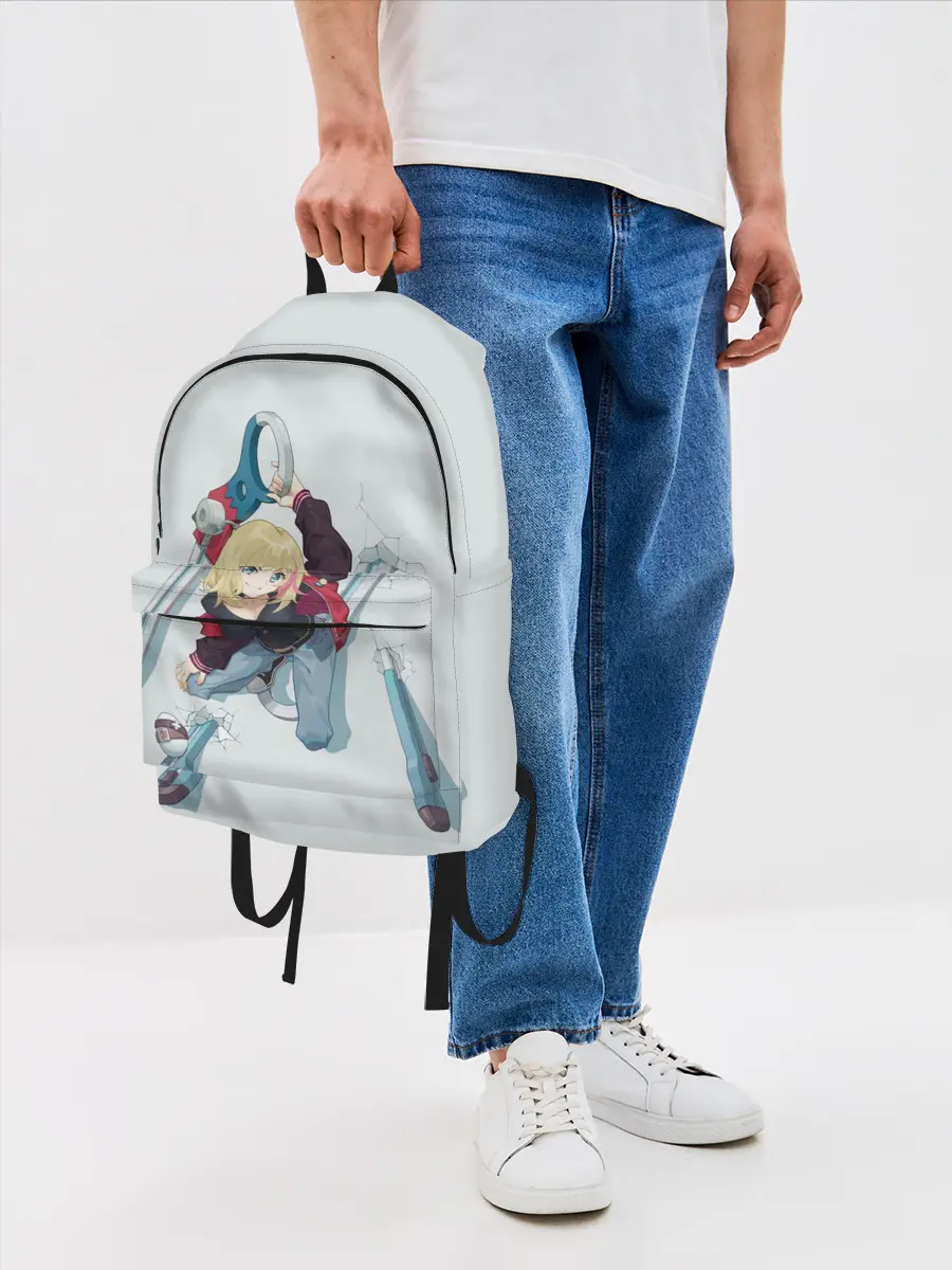 Рюкзак джинсовый / Рика Каваи