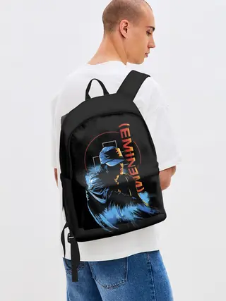 Рюкзак джинсовый / Эминем на концерте