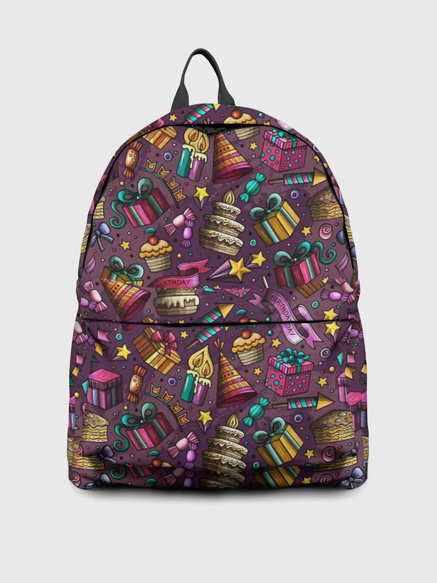 Рюкзак джинсовый / День Рождения