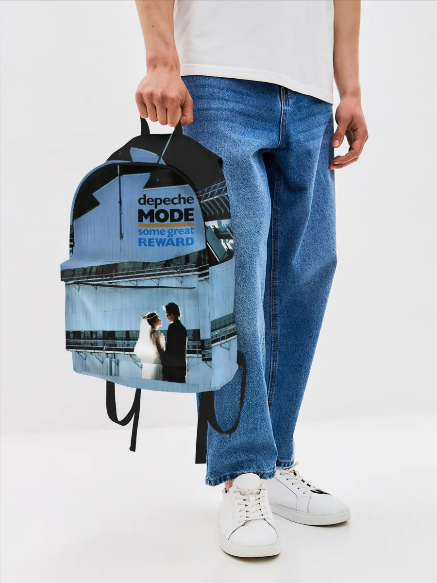 Рюкзак джинсовый / Some Great Reward - Depeche Mode