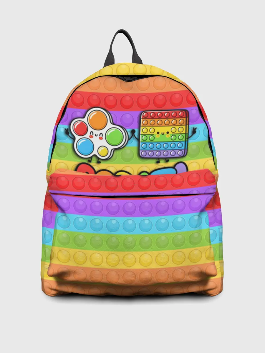 Рюкзак джинсовый / POP IT - SIMPLE DIMPL