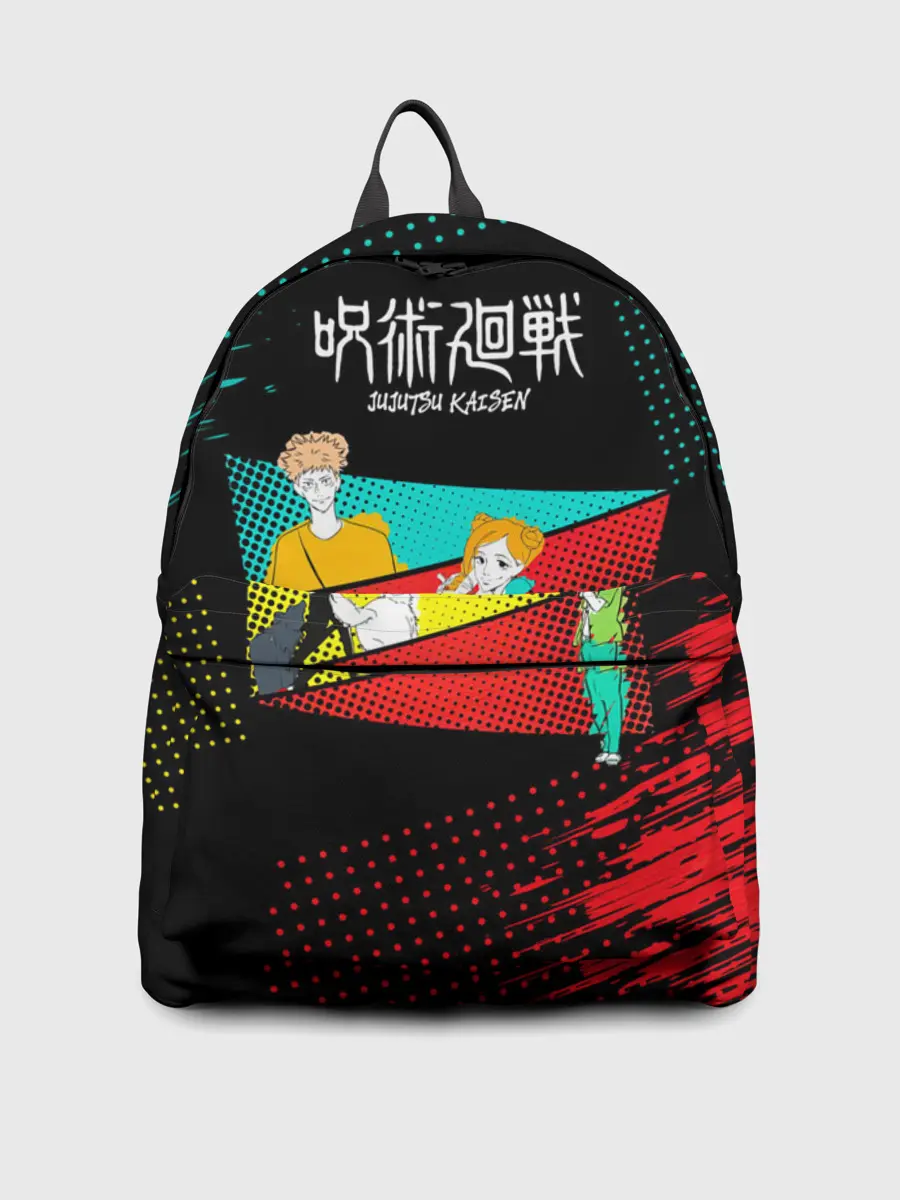 Рюкзак джинсовый / Магическая битва персонажи