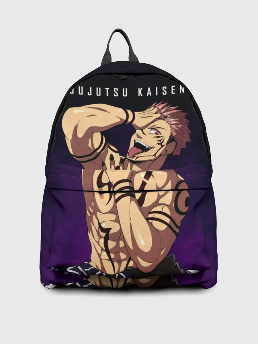 Рюкзак джинсовый / Сукуна Магическая битва