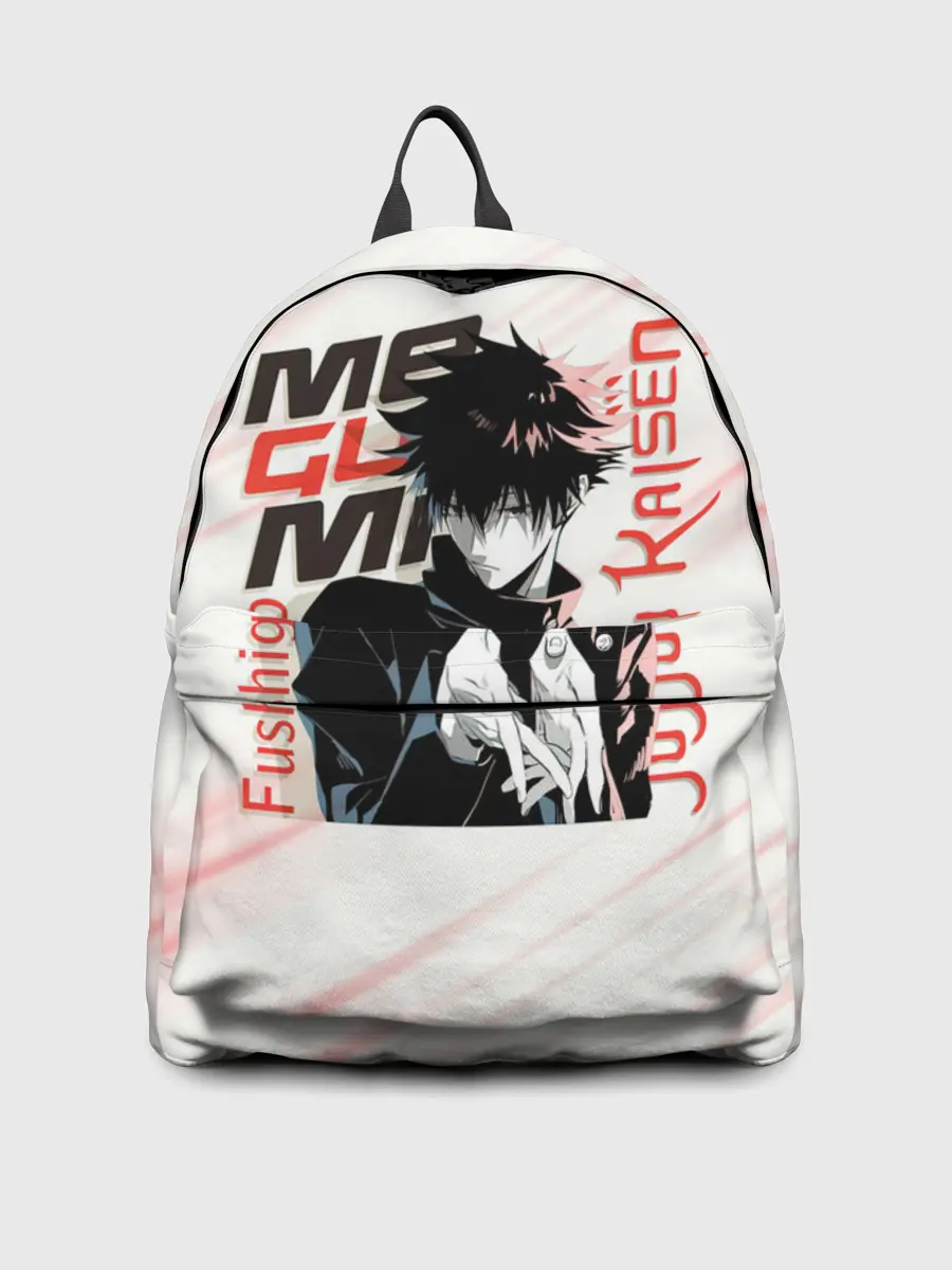 Рюкзак джинсовый / Фушигуро Мегуми Магическая битва