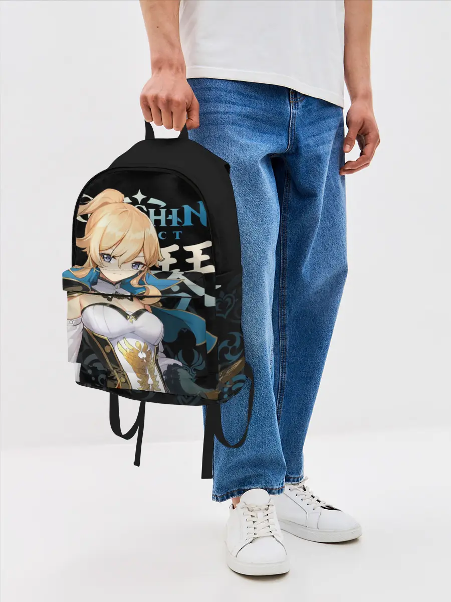 Рюкзак джинсовый / Джинн, Genshin Impact
