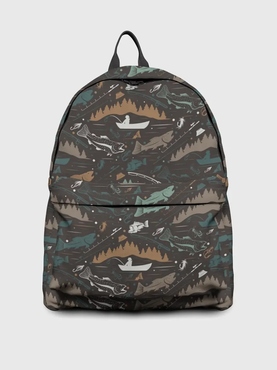 Рюкзак джинсовый / На Рыбалке